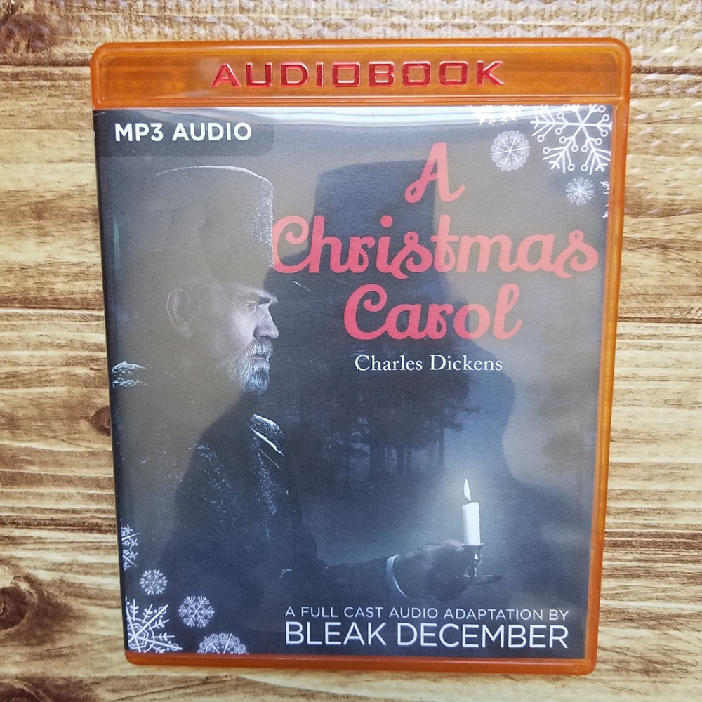A Christmas Carol Audiobook MP3CD Charles Dickens Sylvester McCoy Bleak December